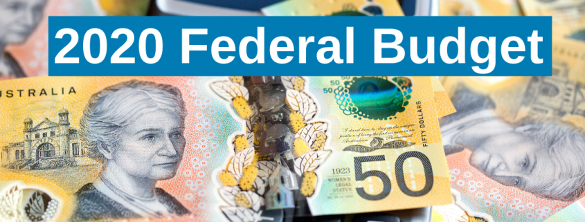 2020 Federal Budget cash and calculator