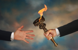 succession torch handover