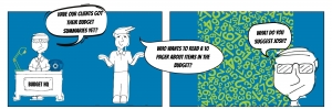Salisbury Budget Bites comic strip