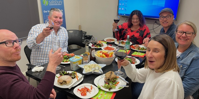 Salisbury's team celebrates Murray-Riverina Regional Business Awards